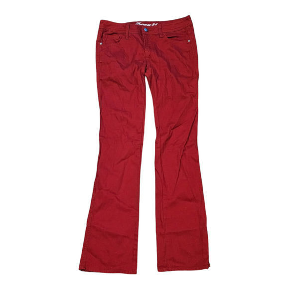 Forever 21 Size 27 Red Jeans - Picture 1 of 8
